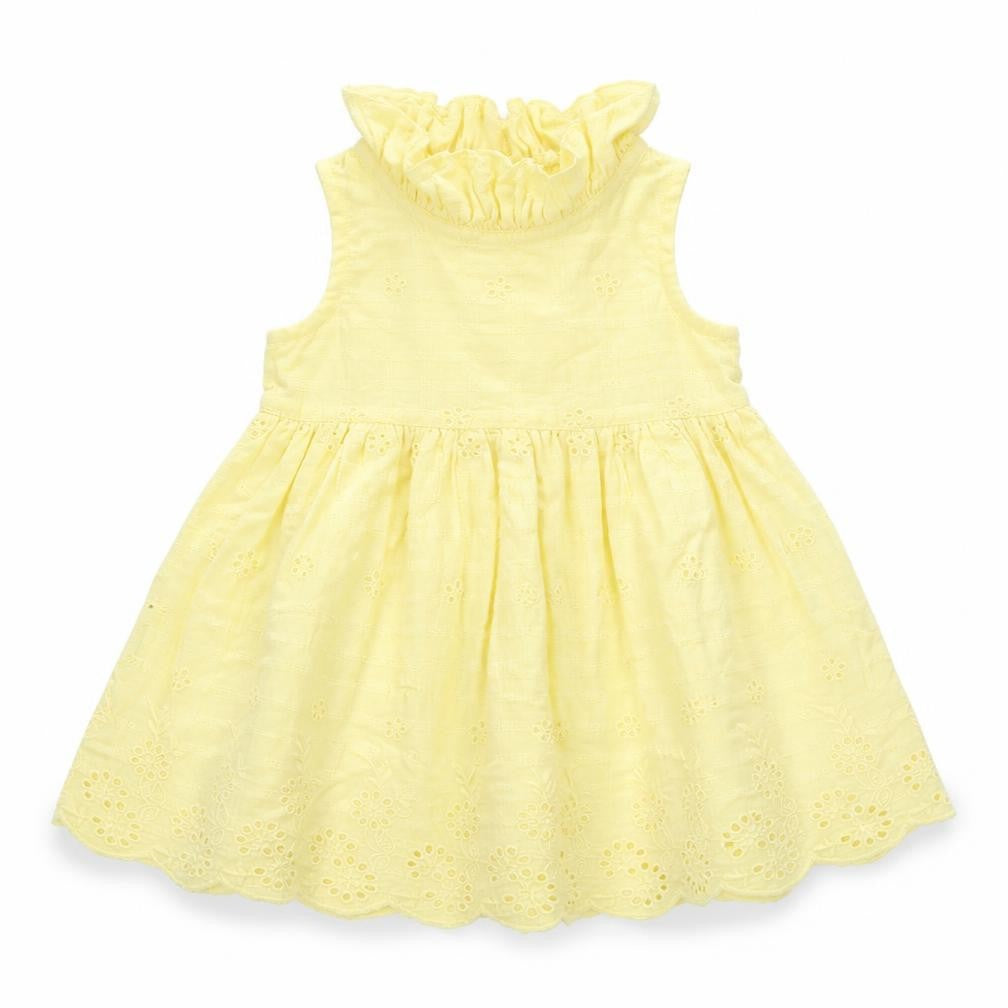 George Girls Yellow   Fit & Flare  Size 3-6 Months