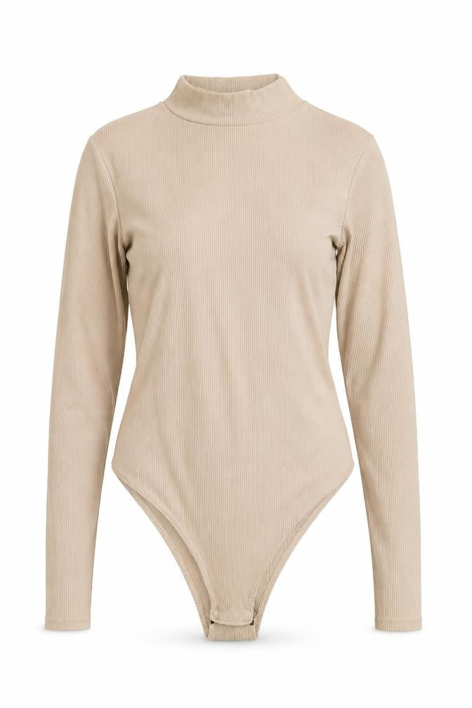 CAMEO ROSE Womens Beige   Bodysuit One-Piece Size 14
