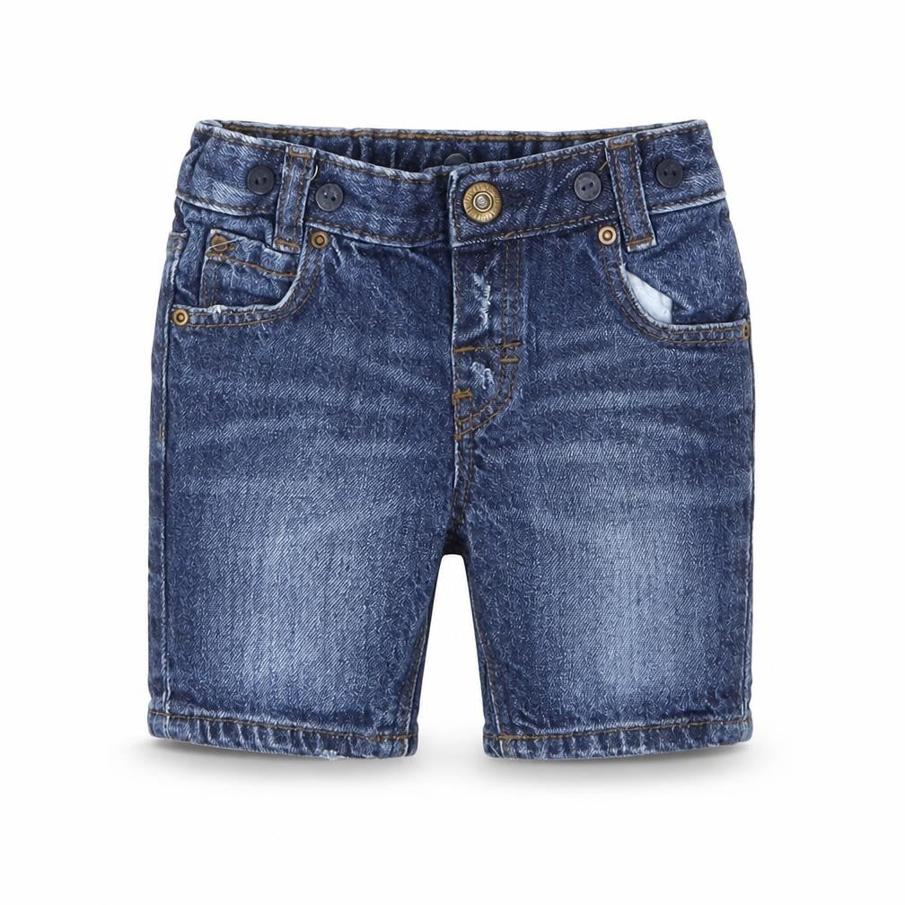 H&M Boys Blue   Capri Jeans Size 9-12 Months
