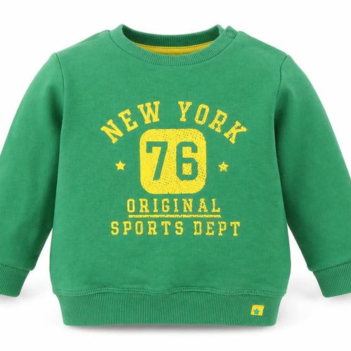 F&F Boys Green   Pullover Jumper Size 6-9 Months