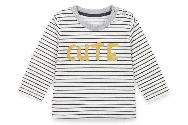 Matalan Baby White Striped Basic T-Shirt Size 3-6 Months