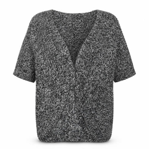 VERO MODA Womens Grey  Knit Cardigan Jumper Size L