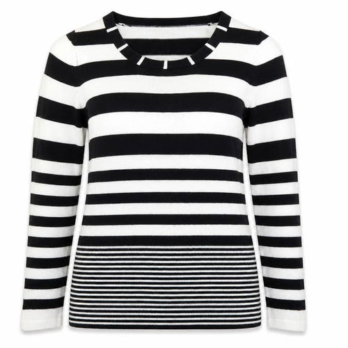 George Womens Blue Striped  Pullover Jumper Size 14  - Blue and White Stripes