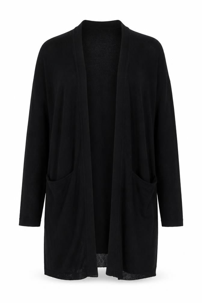 St Tropez Womens Black   Cardigan Jumper Size M