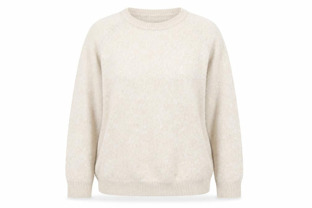 Front view of Joie De Vivre women’s beige jumper, size L