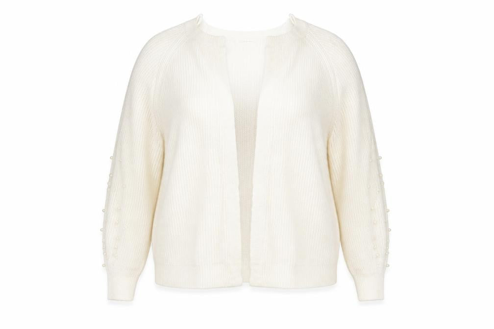 Marks and Spencer Womens Beige   Cardigan Jumper Size XL