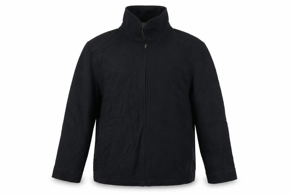 Front view of Marks & Spencer women’s black jacket coat, size M