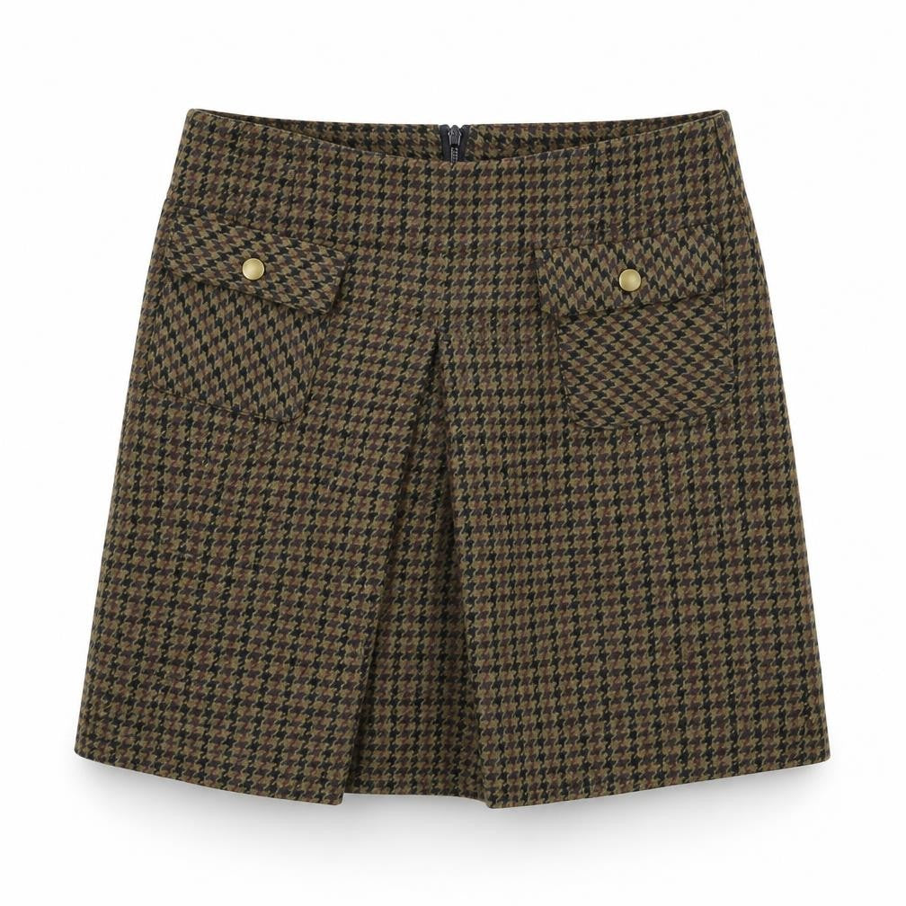 F&F  Womens Brown   A-Line Skirt Size 10