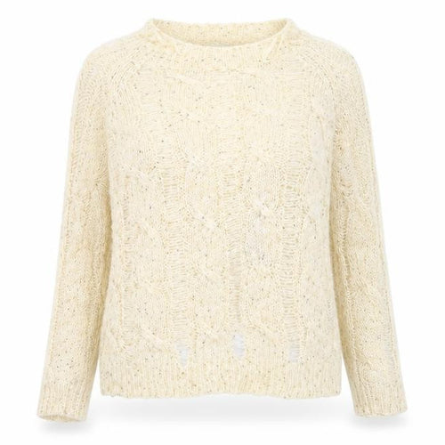 Apricot Womens Beige  Knit Pullover Jumper Size S
