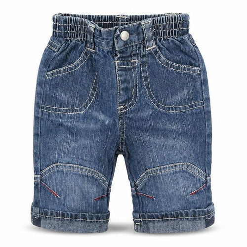 Adams Baby Blue  Denim Cargo Jeans Size 0-3 Months