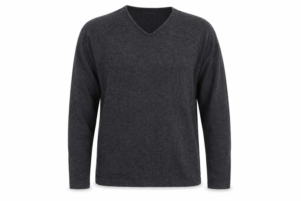 Front view of Next men’s grey jumper, size L