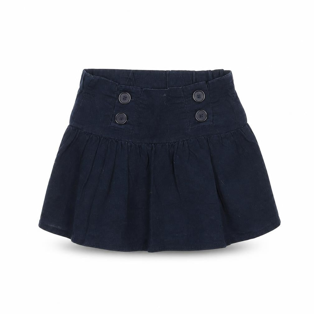 Front view of Funky Diva girls’ blue a-line skirt, size 3-4, years