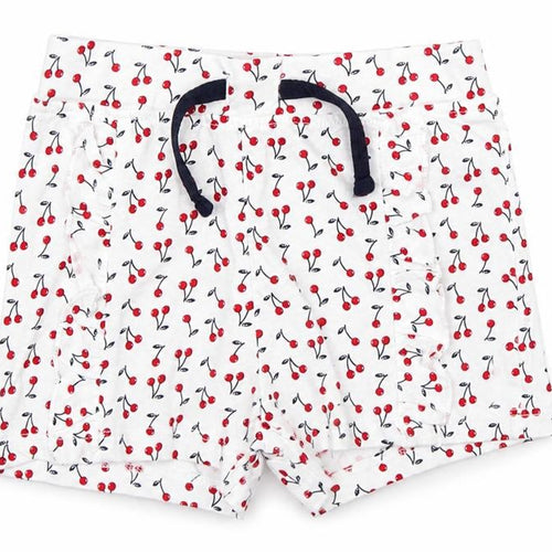 Primark Girls White Polka Dot   Pyjama Pants Size 18-24 Months  - cherries