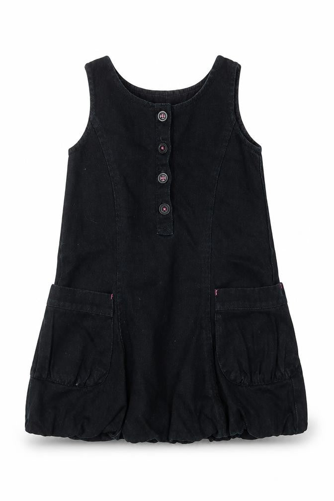 Mini Limited Girls Black  Denim A-Line  Size 2-3 Years