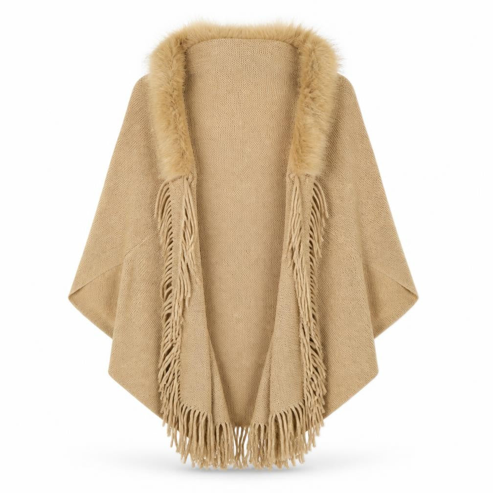 Front view of SHEIN women’s brown jacket one size