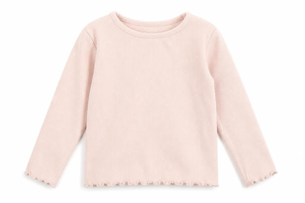 Front view of Next Baby Pink Basic T-Shirt Size Newborn
