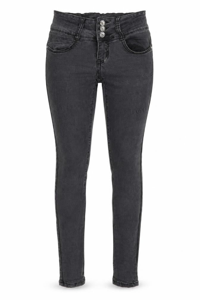 ZANKU Womens Grey   Skinny Jeans Size S L28 in