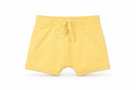 Front view of George Baby Yellow Capri Leggings, size 9-12, Months