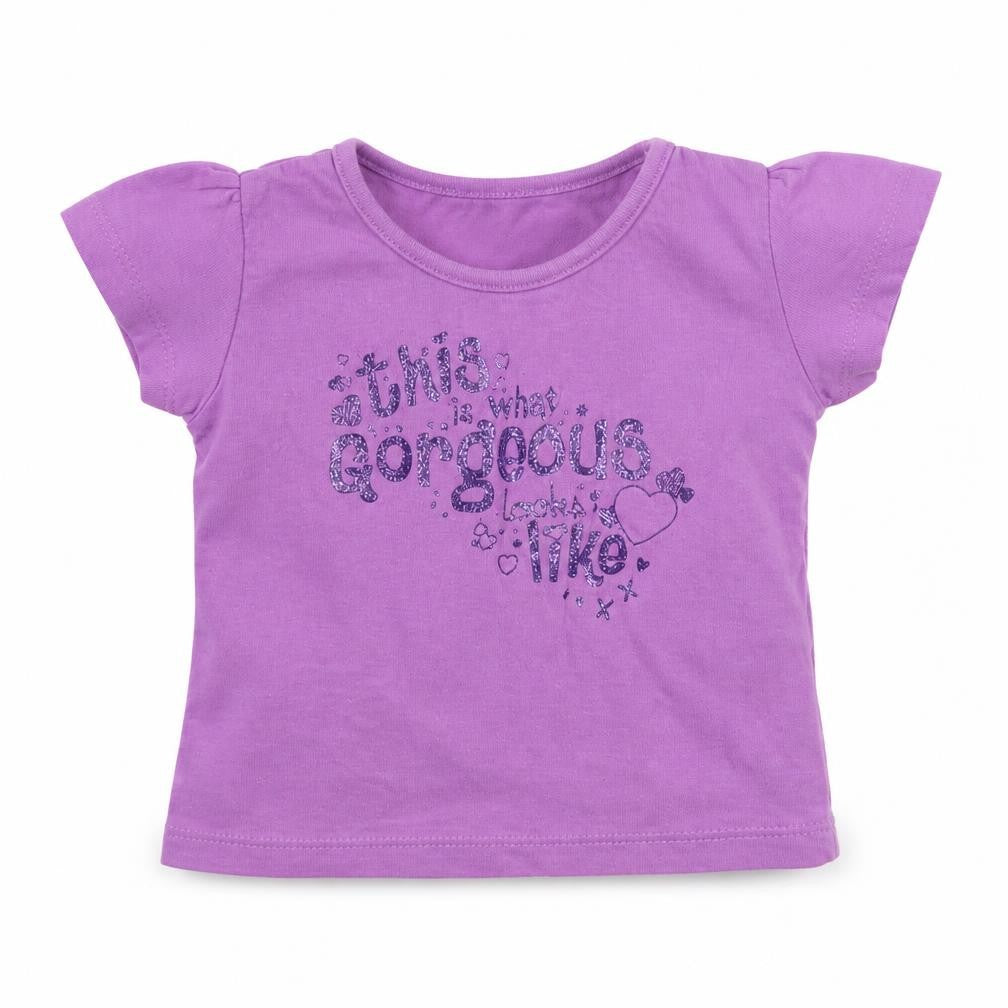 Earlydays Baby Purple   Basic T-Shirt Size 9-12 Months