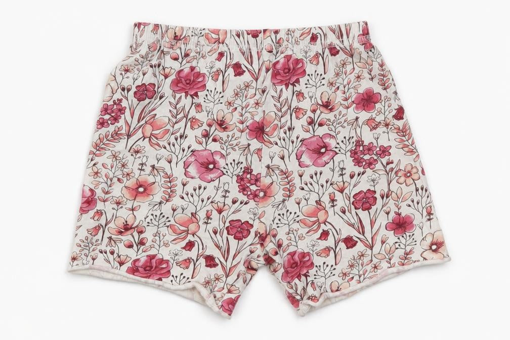 George Girls White Floral  Capri Pyjama Pants Size 3-4 Years