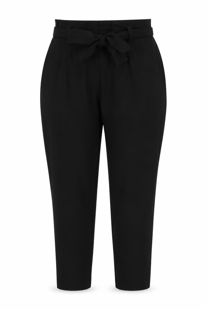 Dorothy Perkins Womens Black   Trousers  Size 14 L27 in