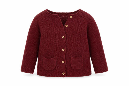 Front view of Tu Baby Red Jacket, size 12, Months