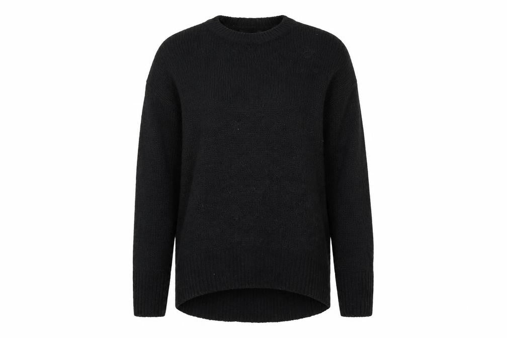 Front view of New Look women’s black jumper, size S