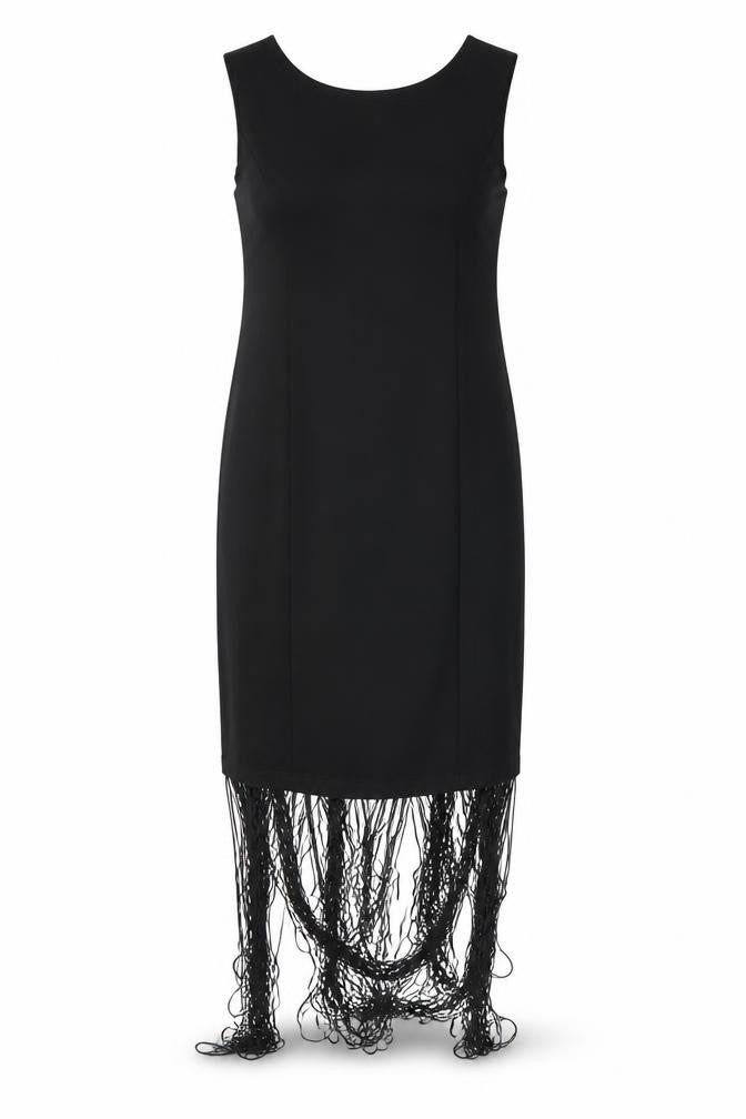 Front view of New Look women’s black a-line, size UK 8