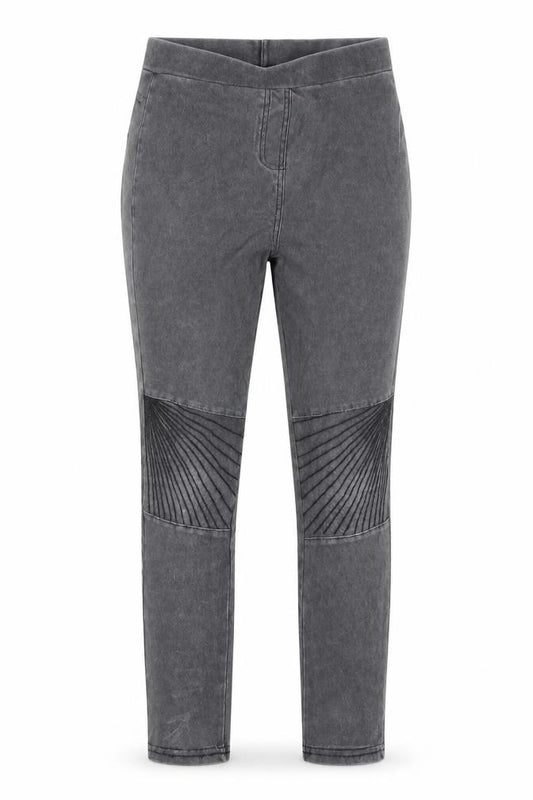 Front view of Preworn girls’ grey skinny jeans, size 10, years