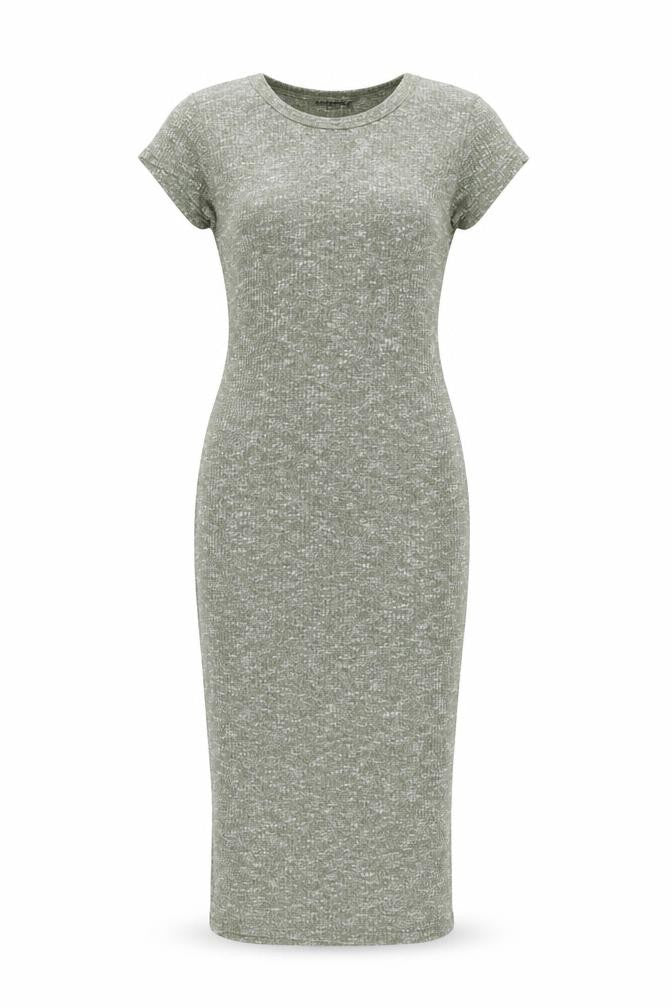 Icon Womens Green   T-Shirt Dress  Size S