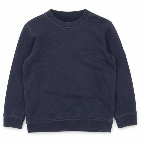 Nutmeg Boys Blue   Pullover Jumper Size 6-7 Years