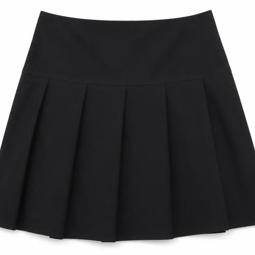M&S Womens Black   Flare Skirt Size 31 in
