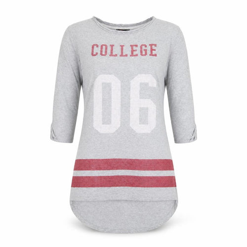 ES Womens Grey   T-Shirt Dress  Size 8