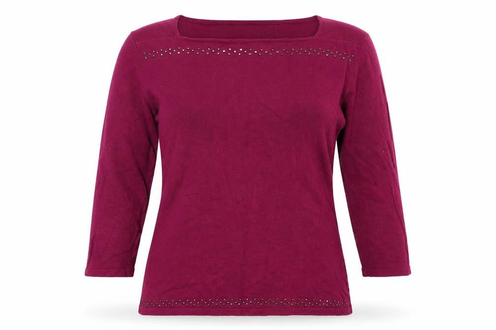 Next Womens Purple   Basic T-Shirt Size 10