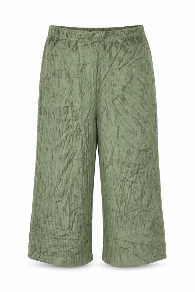 Monkl Womens Green   Capri Trousers Size M L22 in