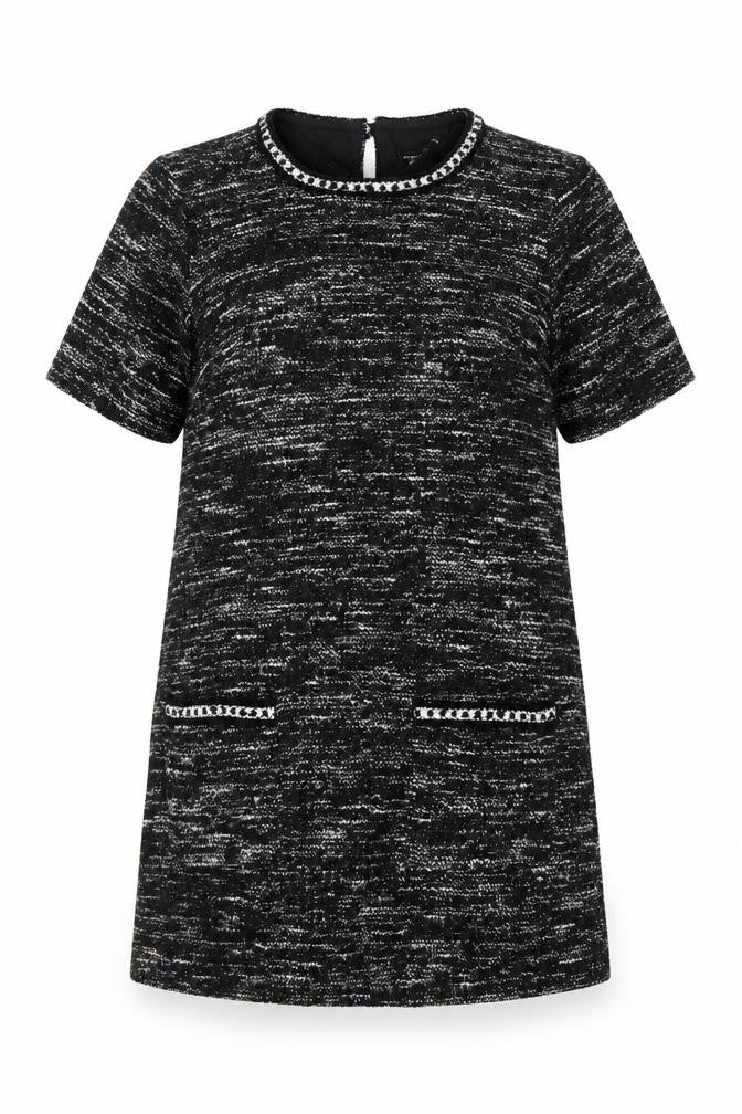Dorothy Perkins Womens Black   A-Line  Size 10