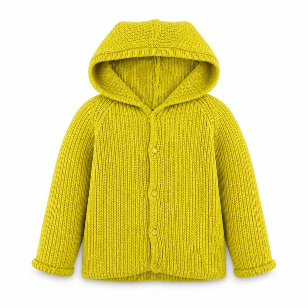 NEXT Girls Yellow   Cardigan Jumper Size 12-18 Months