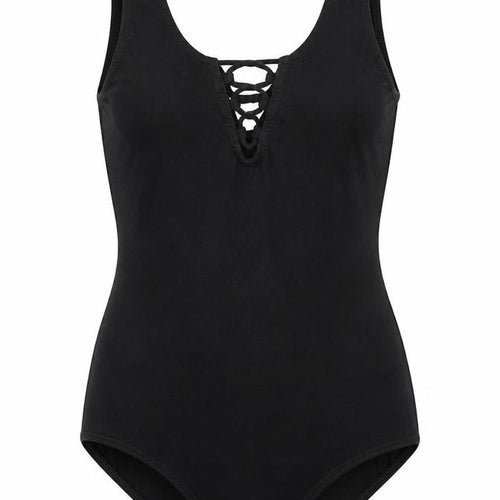Divided Womens Black   Bodysuit One-Piece Size S