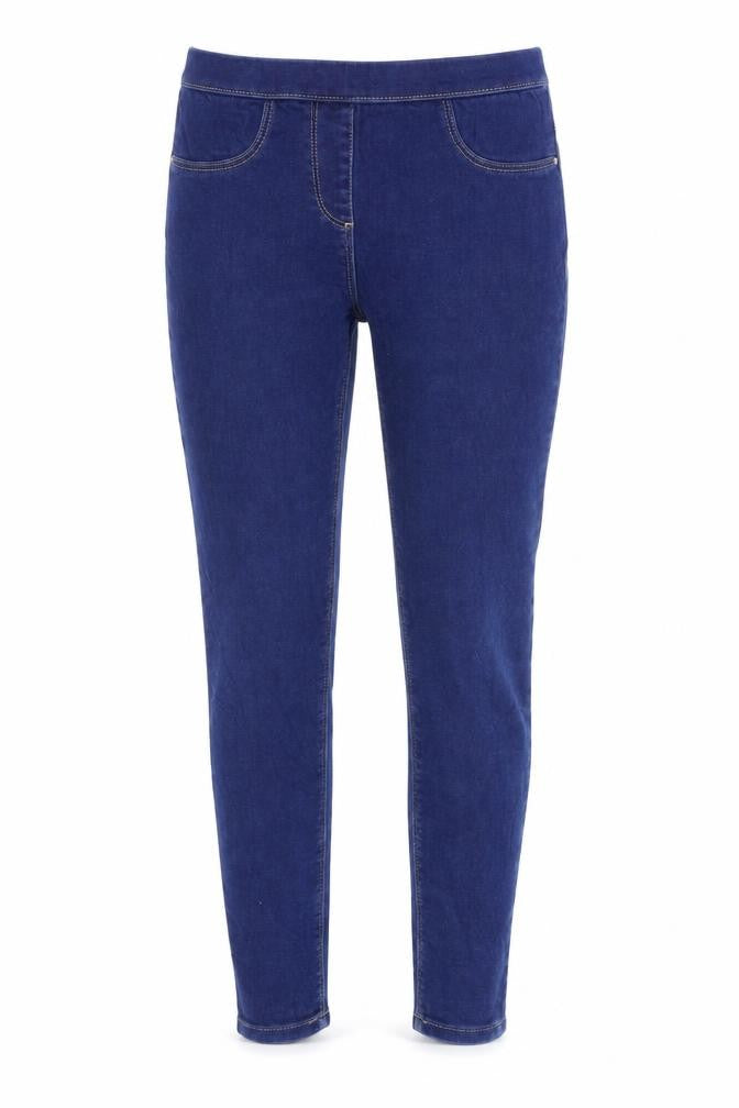 Preworn Womens Blue  Denim Skinny Jeans Size 26 in L25 in