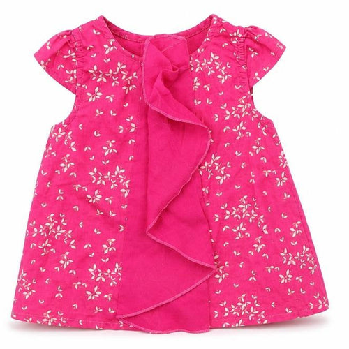 VERBADUT Baby Pink Floral  A-Line  Size 9-12 Months