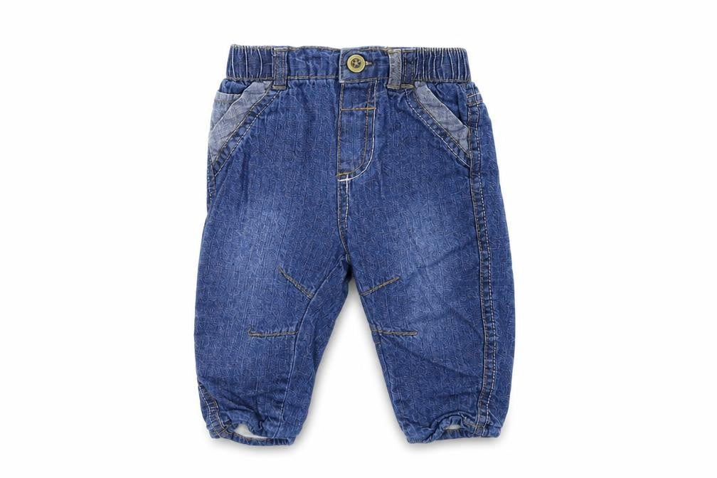 George Baby Blue  Denim Snow Pants Jeans Size 3-6 Months