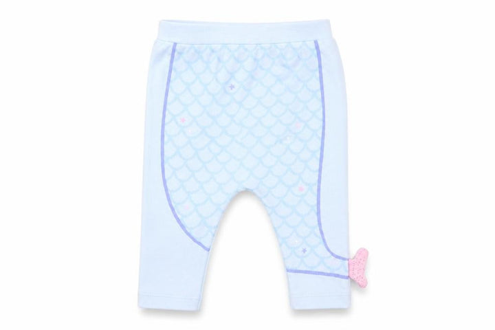 Nutmeg Baby Blue Capri Trousers Size 0-3 Months