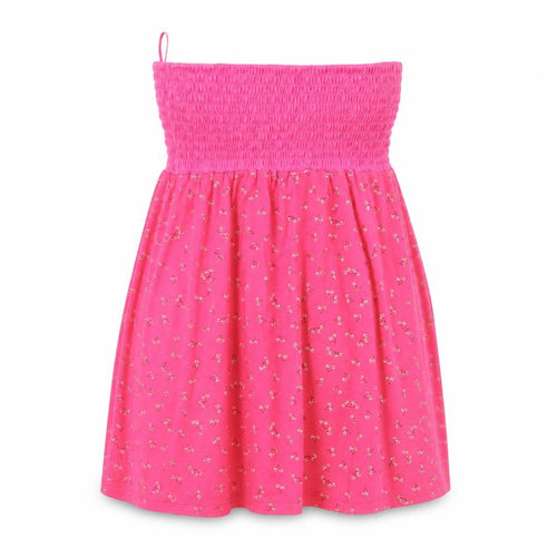 Boohoo Womens Pink Geometric Rayon Fit & Flare  Size S