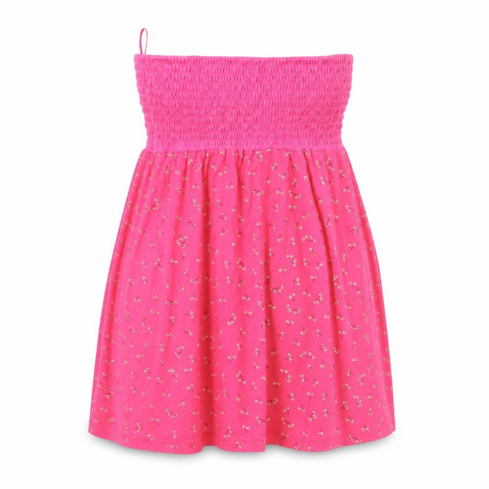 Boohoo Womens Pink Geometric Rayon Fit & Flare  Size S
