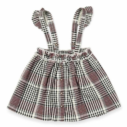 TU Girls Multicoloured Plaid  Pleated Skirt Size 18-24 Months