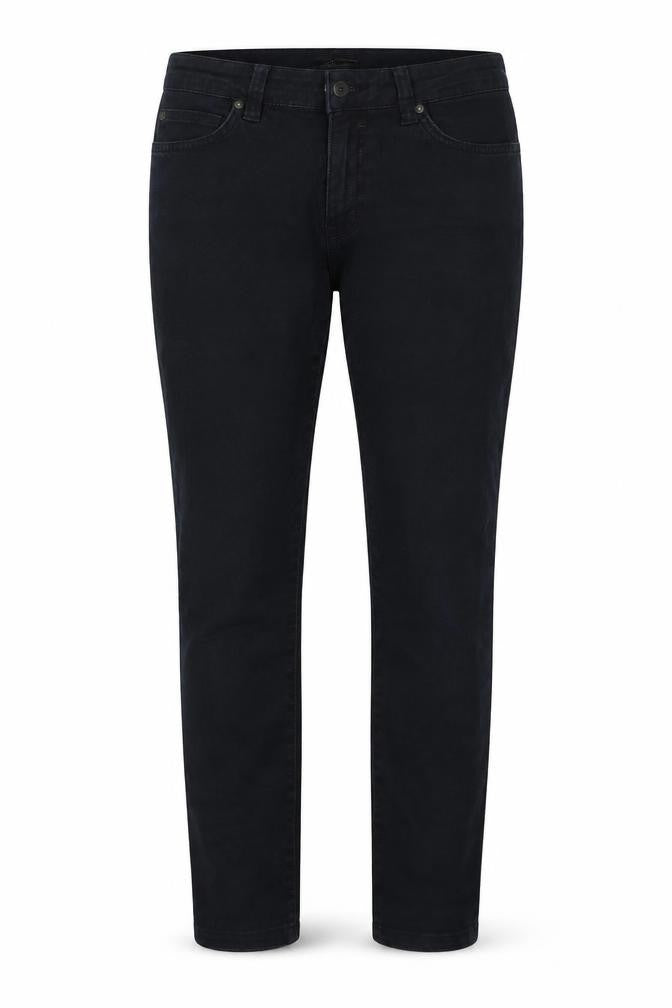 Front view of Only women’s black straight jeans, size UK 38, 32-inch leg