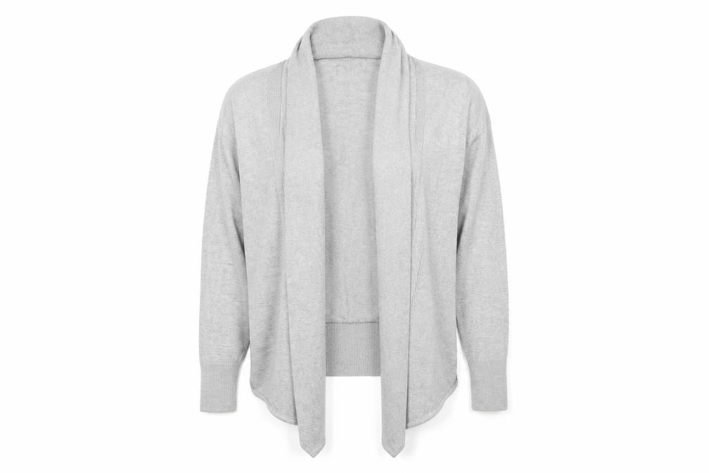 BHS Womens Grey  Knit Cardigan Jumper Size 18