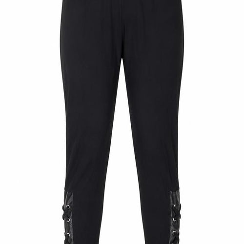 Select Womens Black  Jersey Capri Leggings Size 8 L26 in
