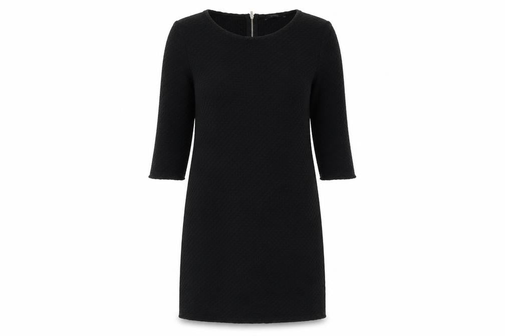 Front view of George women’s black a-line, size UK 12