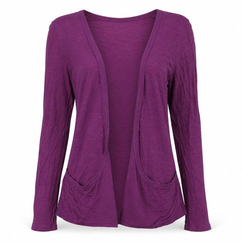 New Look Womens Purple   Shrug Jumper Size 10